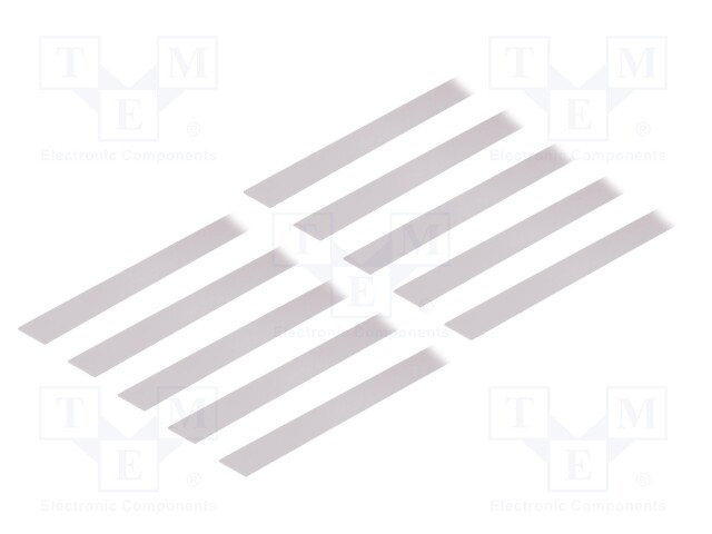 Cover for LED profiles; frosted; Kind of shutter: J; slide