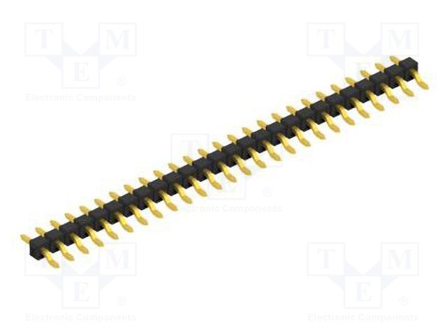 Connector: pin strips; pin header; male; PIN: 26; 2.54mm; SMT; 1x26