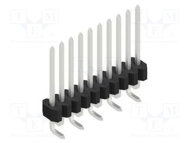 Connector: pin strips; pin header; male; PIN: 10; 1.27mm; SMT; 1x10