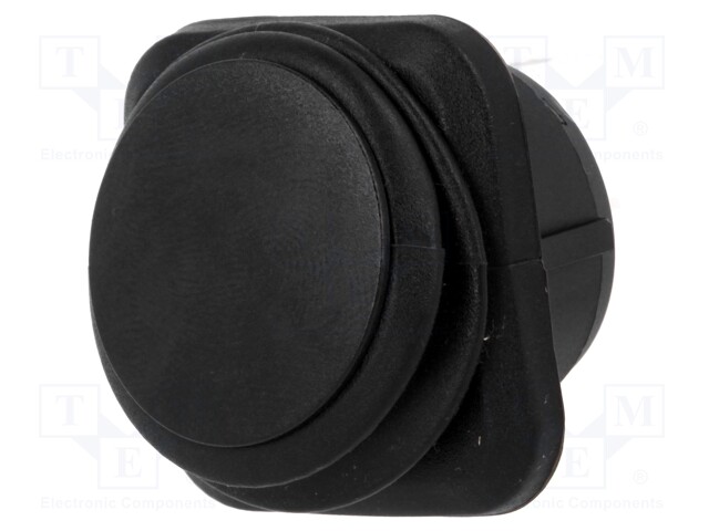 ROCKER; SPST; Pos: 2; OFF-ON; 10A/250VAC; black; IP65; none; 50mΩ