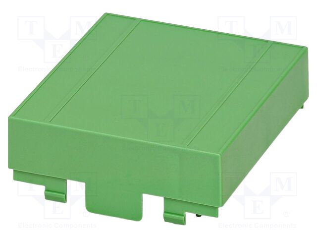 Upper housing; green; UL94V-0; EG 90; polycarbonate; X: 90mm