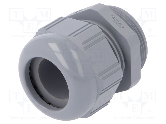 Cable gland; PG42; IP68; Mat: polyamide; dark grey