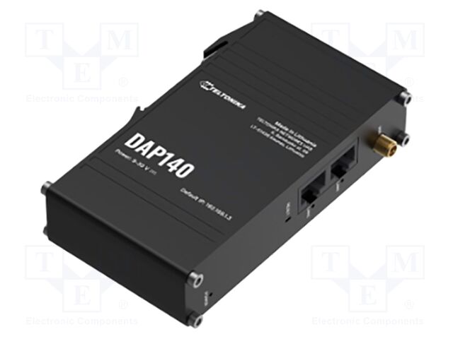 Module: access point; Ethernet 10/100Mbps,WiFi; Ethernet x2,SMA