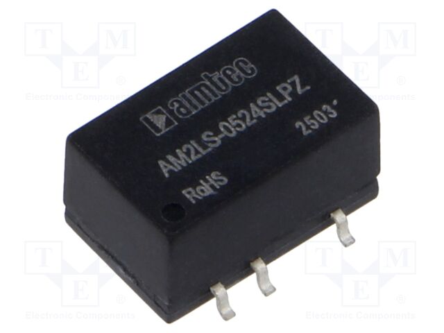 Converter: DC/DC; 2W; Uin: 4.5÷5.5V; Uout: 24VDC; Iout: 83mA; SMD