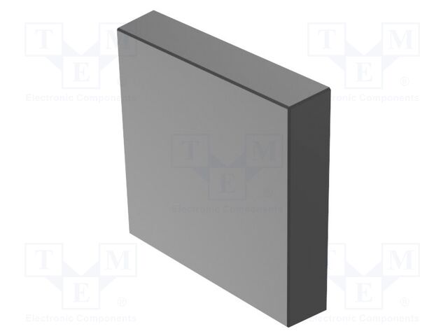 Actuator lens; OptoHiT; black; plastic; 24.4x24.4mm