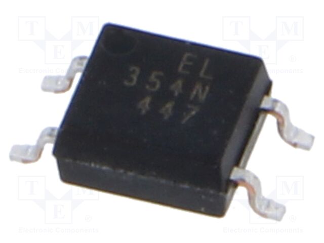 Optocoupler; SMD; Ch: 1; OUT: transistor; Uinsul: 3.75kV; Uce: 80V