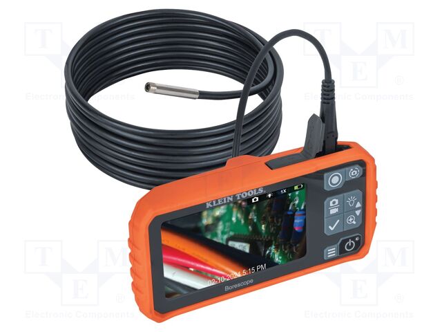 Inspection camera; Display: LCD 4,3"; Cam.res: 1280x720; Len: 3m