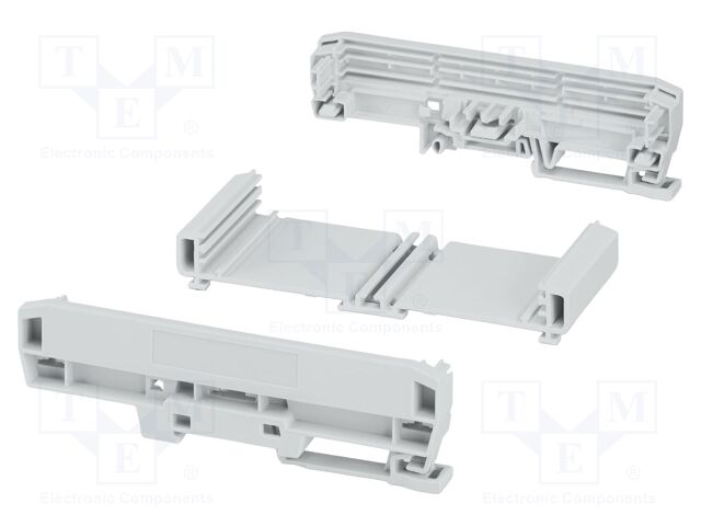 Enclosure: for DIN rail mounting; Y: 142.3mm; X: 63.8mm; Z: 39.45mm