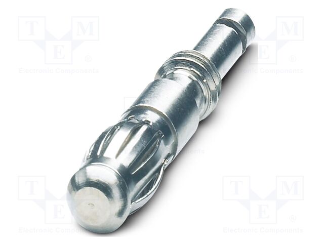 Connector: plug-in; ways: 1; 26mm; Body: silver