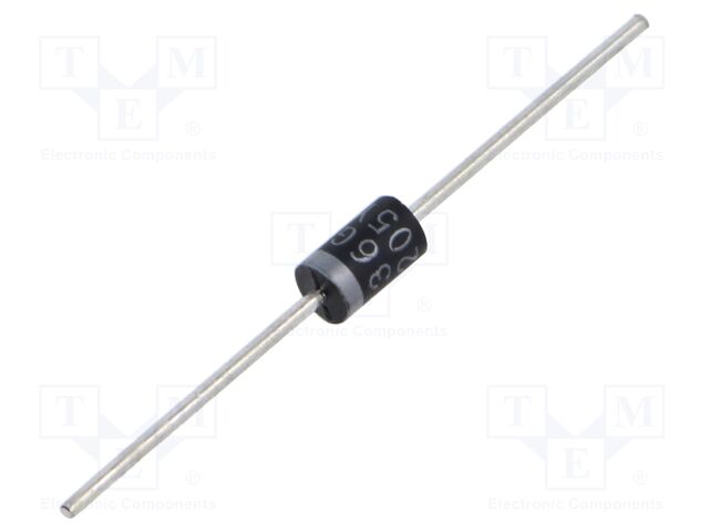 Diode: rectifying; THT; 400V; 3A; DO201AD