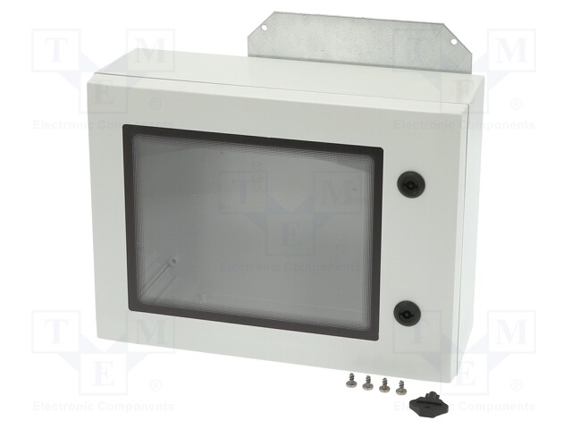 Enclosure: wall mounting; X: 500mm; Y: 700mm; Z: 300mm; ARCA; grey
