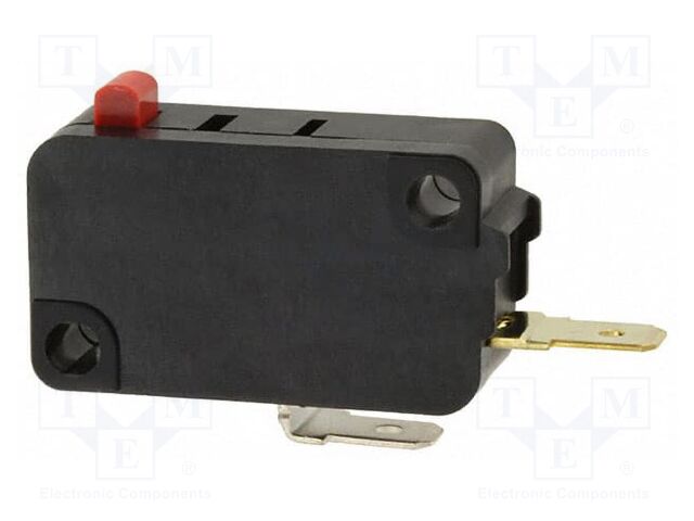 Microswitch SNAP ACTION; without lever; SPST-NO; 0.1A/125VAC