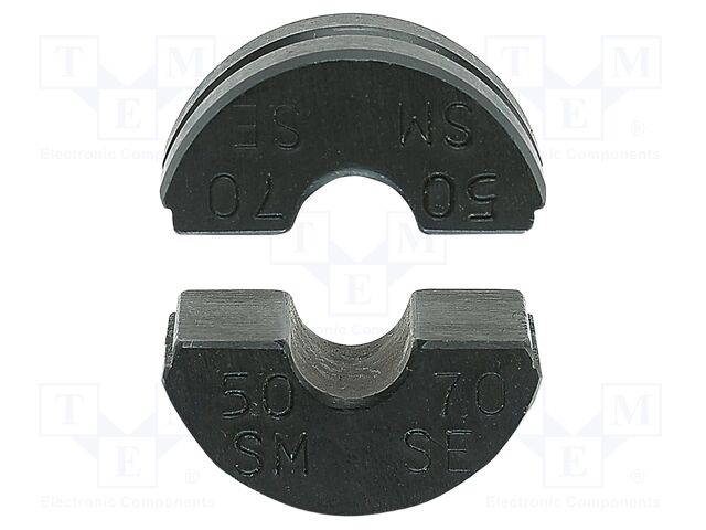 Crimping jaws; sector cable; 50mm2,70mm2