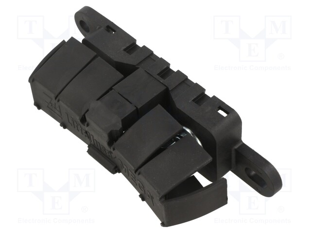 Fuse acces: fuse holder; 500A; M6 screw; Leads: solder lugs M6