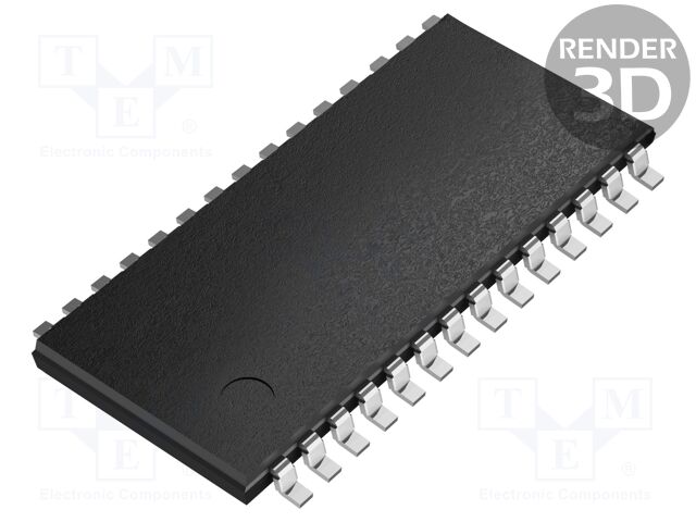 IC: driver; SOP28; 3÷6.5VDC; voice switched speakerphone system