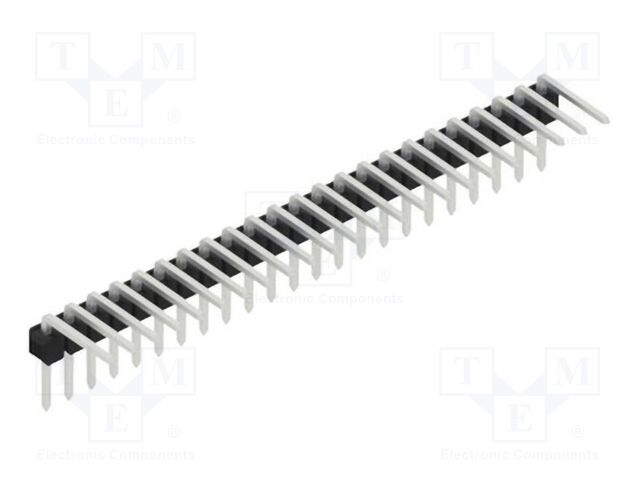 Connector: pin strips; pin header; male; PIN: 23; 2.54mm; THT; 1x23