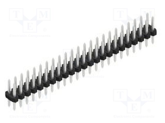 Connector: pin strips; pin header; male; PIN: 46; 2mm; THT; 2x23