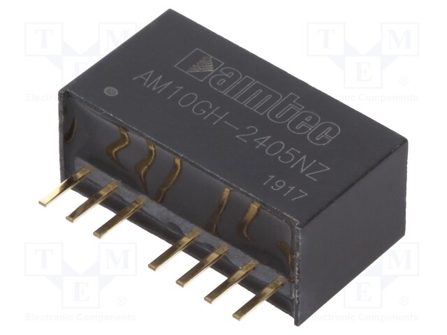 Converter: DC/DC; 10W; Uin: 9÷36V; 5VDC; Iout: 2A; SIP8; 22x9.5x12mm