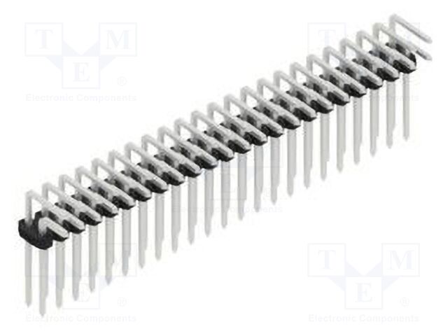 Connector: pin strips; pin header; male; PIN: 46; 2mm; THT; 2x23