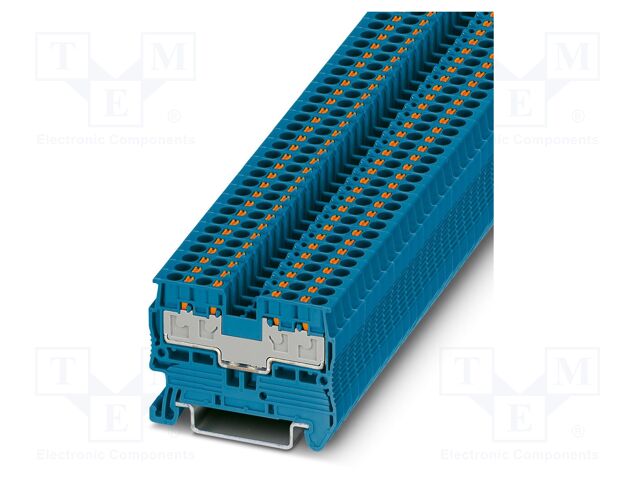 Splice terminal: rail; PT; 17.5A; 500V; push-in; PA; L: 35.3mm