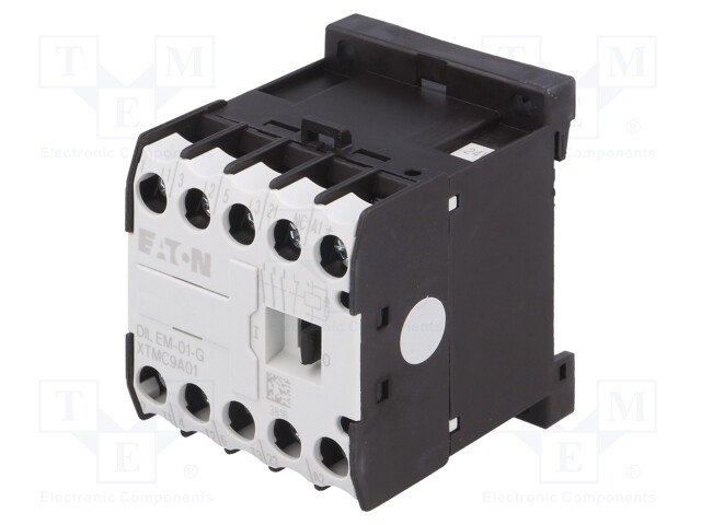 Contactor: 3-pole; NO x3; Auxiliary contacts: NC; 24VDC; 8.8A; DIN