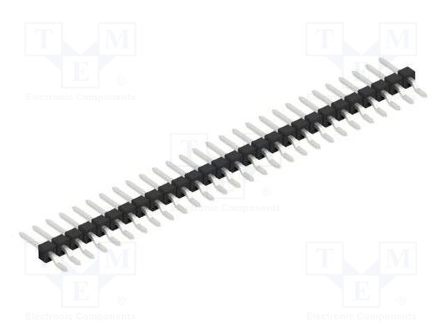 Connector: pin strips; pin header; male; PIN: 28; 2.54mm; SMT; 1x28