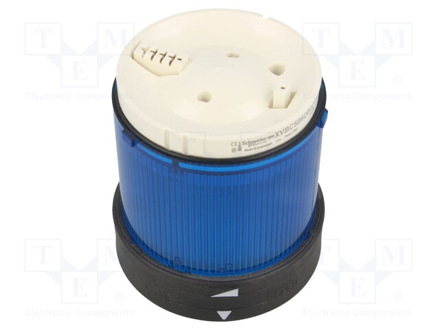 Signaller: lighting; blinking light; Colour: blue; Usup: 24VDC