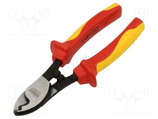 Pliers; cutting,insulated; 160mm; Chrom-vanadium steel