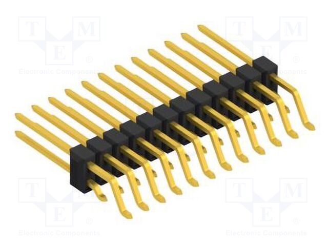Connector: pin strips; pin header; male; PIN: 24; 2.54mm; SMT; 2x12