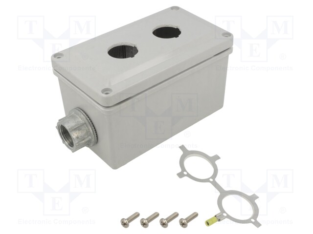 Enclosure: for remote controller; punched enclosure