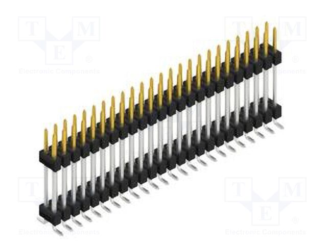 Connector: pin strips; pin header; male; PIN: 48; 2.54mm; SMT; 2x24