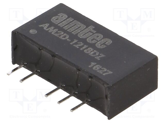 Converter: DC/DC; 2W; Uin: 10.8÷13.2V; Uout: 18VDC; Uout2: -18VDC