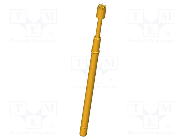 Test needle; Operational spring compression: 4mm; 8A; Ø: 2mm; 1.5N