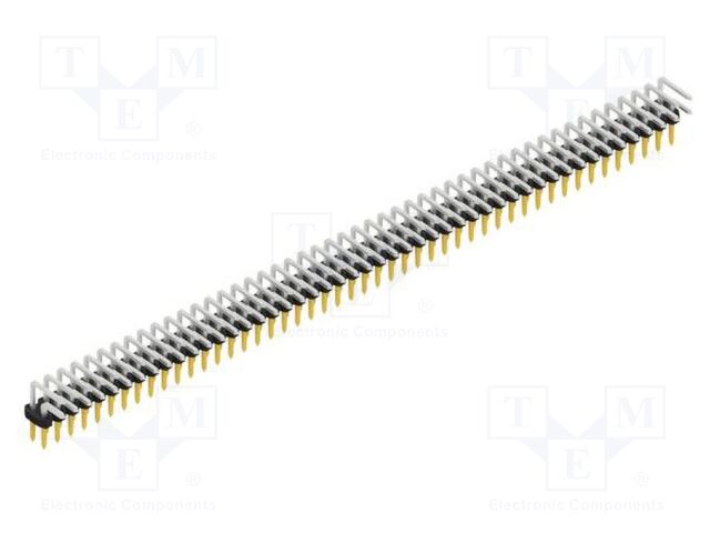 Connector: pin strips; pin header; male; PIN: 96; 2mm; THT; 2x48
