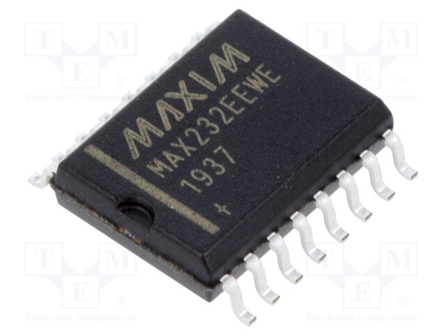 IC: interface; transceiver; full duplex,RS232; 120kbps; SO16-W; 5V
