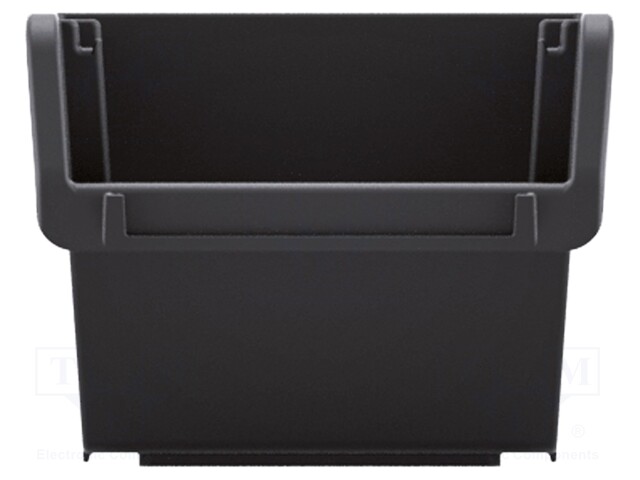 Container: cuvette; black; 115x80x60mm; TRUCK; BINEER