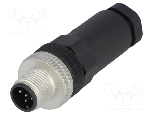 Plug; M12; PIN: 5; male; A code-DeviceNet / CANopen; for cable