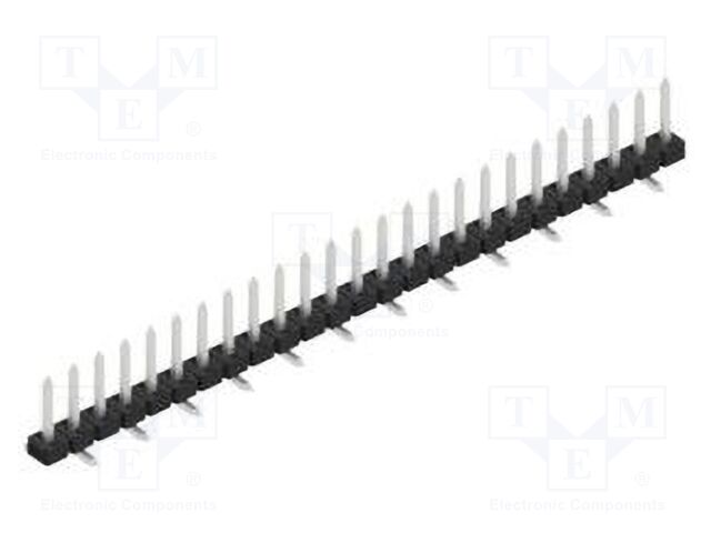 Connector: pin strips; pin header; male; PIN: 25; 2mm; SMT; 1x25