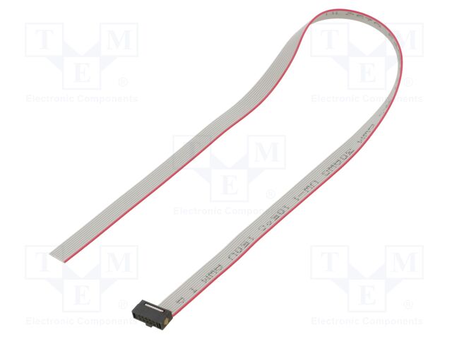 Ribbon cable with IDC connectors; Tape ph: 0.64mm; 300.23mm