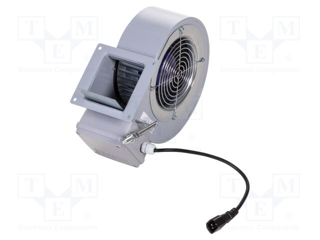 Fan: AC; blower; 230VAC; 320m3/h; 71dBA; ball bearing; 2750rpm; IP44