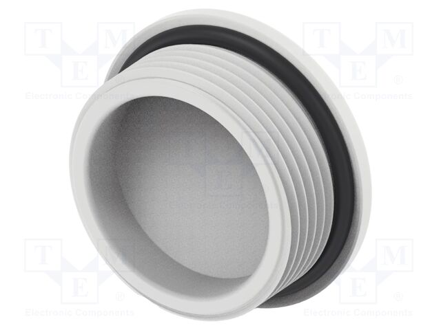 Stopper; polyamide; light grey; IP68; Entrelec; Gland: PG16; 10mm