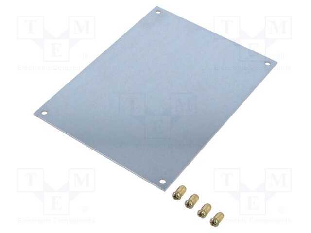 Mounting plate; steel sheet; Series: ALUBOX