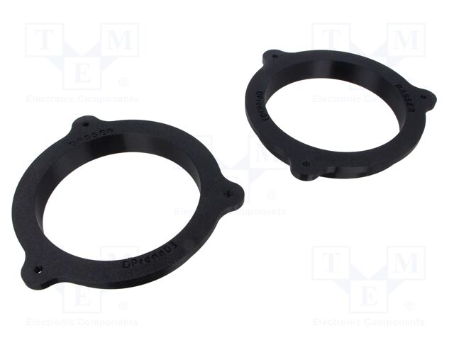 Spacer ring; 165mm; Renault; Renault Master III  2010->; 2pcs.