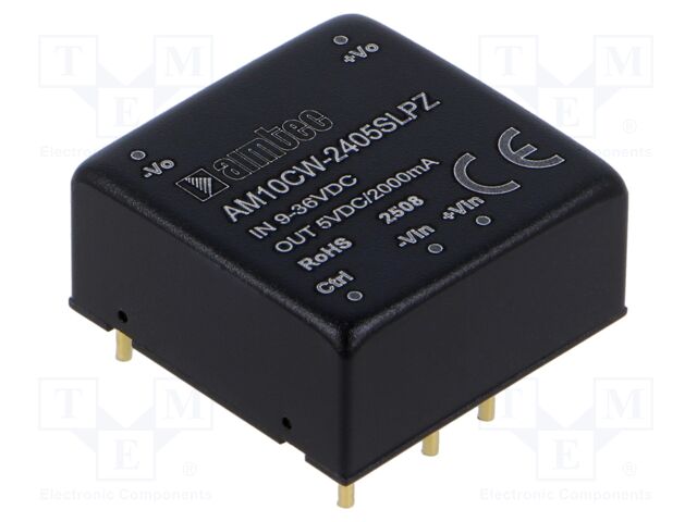 Converter: DC/DC; Protection: short circuit protection SCP