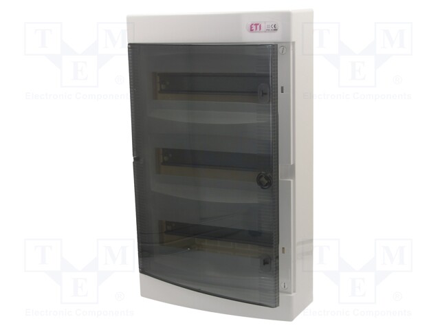 Enclosure: for modular components; IP40; white; No.of mod: 36
