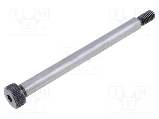 Shoulder screw; Mat: steel; Thread len: 9.5mm; Thread: M5; ISO: 7379