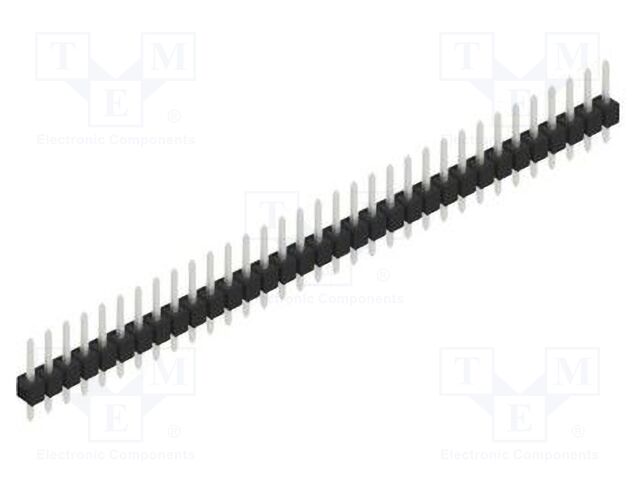 Connector: pin strips; pin header; male; PIN: 33; 2.54mm; THT; 1x33