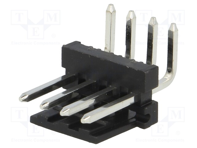 Socket; wire-board; male; PIN: 4; 3.96mm; THT; MAS-CON; tinned