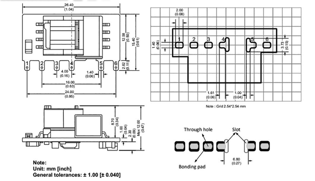 Converter: AC/DC; 3W; 85÷305VAC; Usup: 70÷430VDC; Uout: 3VDC; 67%