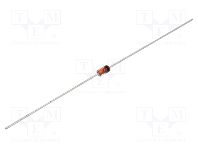 Diode: Zener; 0.5W; 27V; Ammo Pack; DO35; single diode; Ufmax: 1V